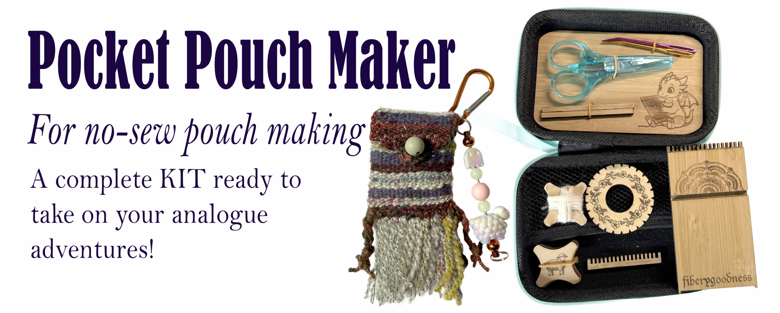 No-Sew Pouch Weaving Looms!